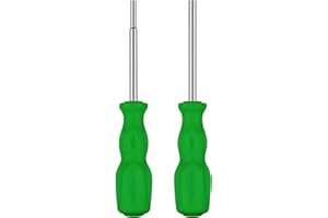 TAESSV Gamebit Screwdriver Set, Security Screwdriver Bit Set 3.8mm and 4.5mm Security Screwdriver Bits Perfect fit for Virtual Boy, Opening Nintendo, Sega Consoles and Game Cartridges - Green