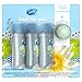 Secret Fresh Waterlily Invisible Solid APDO 2.6 oz, 3-count + 0.5 oz Freshie