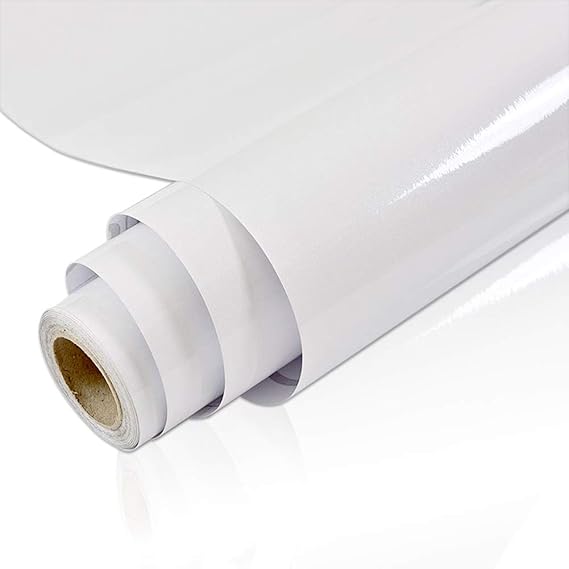 High Glossy White Removable Self adhesive Vinyl Contact Paper for