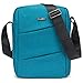 CoolBELL 10.6 inch Shoulder Bag Carrying Day Bag with Adjustable Shoulder Strap Simple Style Sleeve Case for Tablet/iPad (Teal)