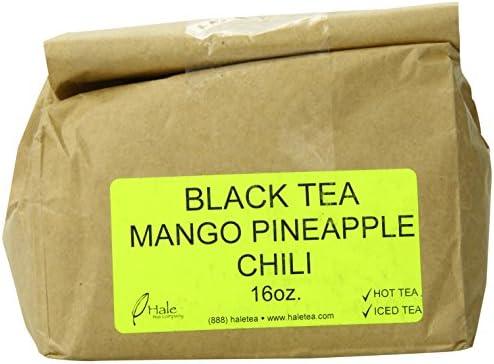 Hale Tea Black Tea, Mango Pineapple Chili, 16-Ounce
