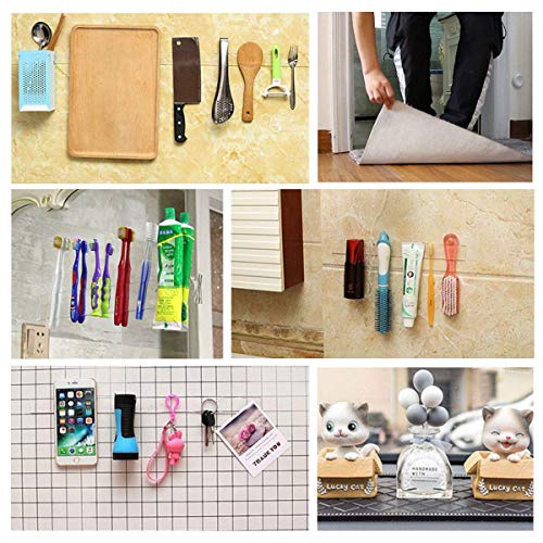 image for Feeke Washable Adhesive Transparent Tape Nano Tape,Grip Tape,Reusable 