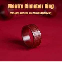 Glowave Fengshui Cinnabar Ring, Feng Shui Ring for
