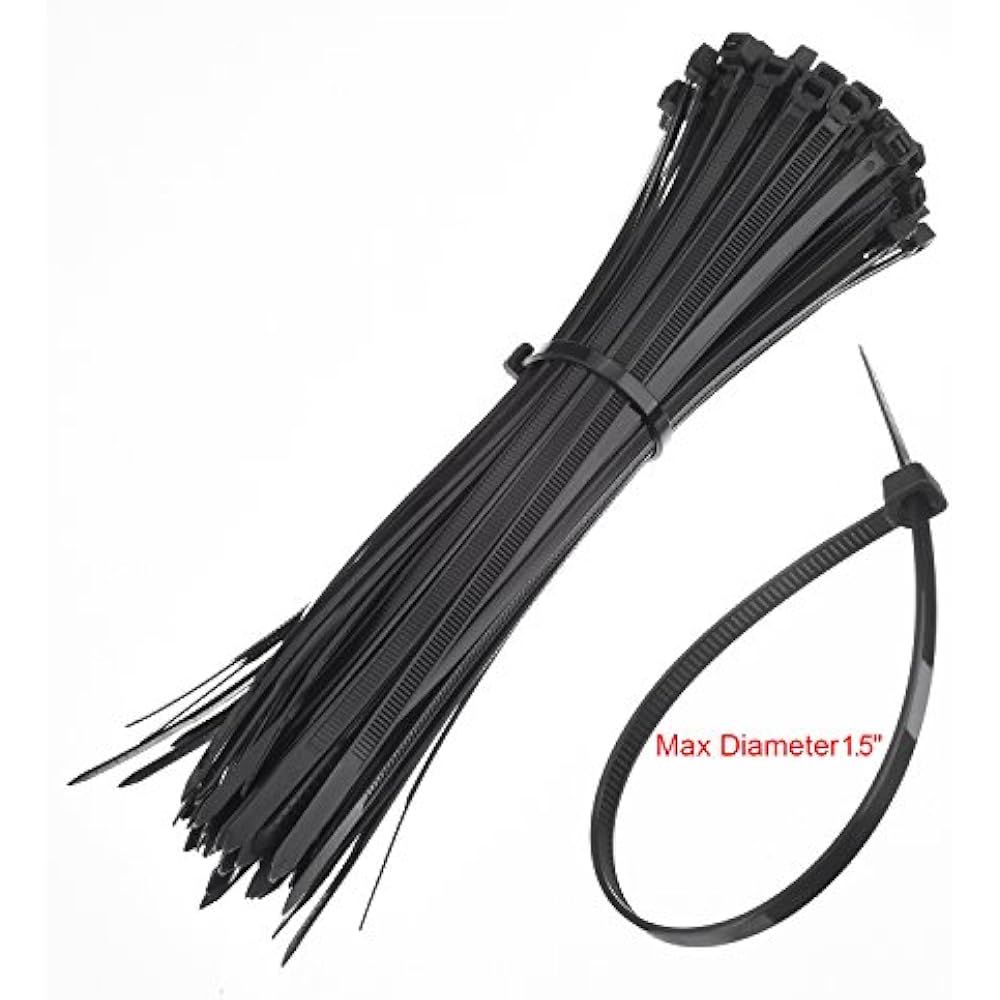100 Pack Zip Tie Adhesive Mounts Self Cable Base Holders With Multi