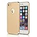 iPhone 7 Case, VANSIN 3 In 1 Ultra Thin and Slim Hard Case Coated Non Slip Matte Surface with Electroplate Frame for Apple iPhone 7 (4.7'')(2016) -- Gold