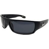 Locs Mad Dog Hardcore Gangster Cholo Narrow Rectangular Sunglasses