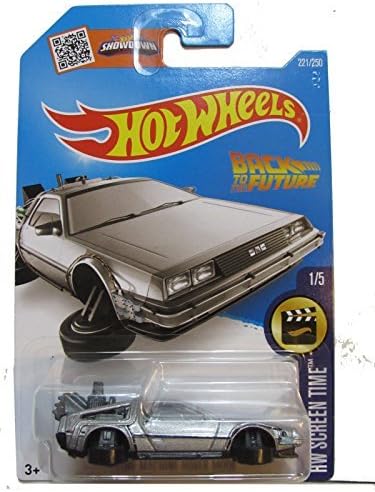 Hot Wheels, 2016 Hw Screen Time, Back To The Future Time Machine - Hover Mode Die-Cast Vehicle #221/250
