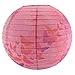 Quasimoon PaperLanternStore.com 14 Inch Premium Print Butterfly Daydreams Paper Lantern, Design by Esper