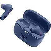 JBL Tune 230NC TWS - True Wireless In-Ear Headphones, Active Noise Cancelling with Smart Ambient, JBL Pure Bass Sound, 4 mics for perfect voice calls, IPX4, 40Hrs of battery life (Blue)