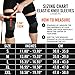 Mava Sports Knee Support Sleeves (Pair) (Black, XX-Large)
