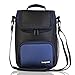 InsigniaX Crossbody Lunch Bag Cool Back to School Lunch Box/Cooler/for Adult Women Men Work Girls Boys with Shoulder Strap Water Bottle Holder H: 11.8