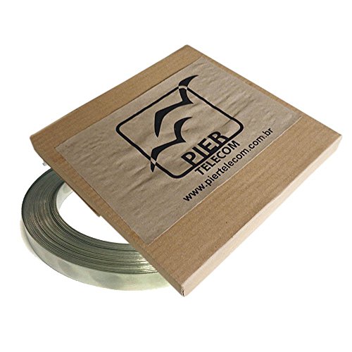 Rolo De Fita De Aço Lisa 3/4 Com 25 Metros Máquina Fusimec