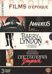 Coffret Films D'époque - Amadeus + Barry Lyndon + Les Liaisons Dangereuses