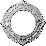 Ekena Millwork CM11BN 11 1/8-Inch OD x 6 1/8-Inch ID x 5/8-Inch Benson Ceiling Medallion