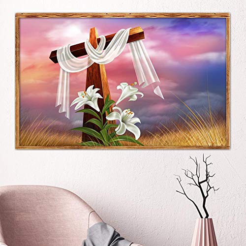 5D Diamond Painting Mosaic Making 5D DIY Full Drill Diamond Painting Cross Countryside Cross Stitch Embroider