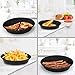 Microwave Crisper Tray- Non-Stick Microwave Safe Cookware Pan for Crisping and Cooking Pizza and Foods for Kitchen, Camper and Dorms by Chef Buddy