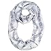 MissShorthair Music Note Print Infinity Scarfs for Women