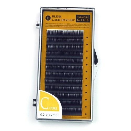 Blink Mink Tray Eyelash Extension Lashes C*0.20*12MM