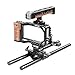 CAMTREE Hunt Professional Aluminum Camera Cage for Pocket Cinema Camera BMPCC with Top Handle + Cold Shoes + 15mm Rod Support | Tripod & Accessories Mounting Options (CH-BMPC)