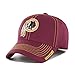 OTS NFL Washington Redskins Adult Start Line Center Stretch Fit Hat, Large/X-Large, Cardinal