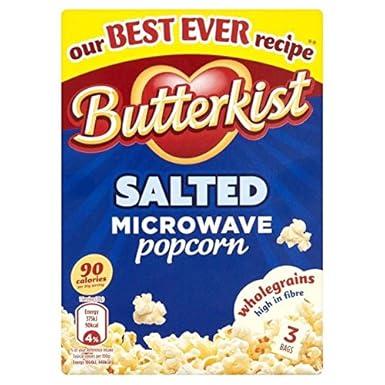 Butterkist Microondas 210G Sal Palomitas: Amazon.es: Alimentación ...