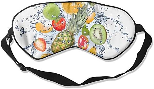CCGGJPYI Fruit Freshness Spray Drop Splash Soft Sleep Goggles Help to Sleep,Sleep Mask No Pressure Help to Sleep,Sleep Mask No Pressure