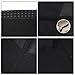 Panegy Adjustable Hooks Waist Trimmer Belt Elastic Lumbar Back Tranier Support Brace Band for Men Size M Black