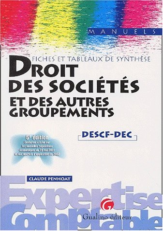 Droit des sociétés et des autres groupements