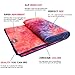 SUMI ECO ECO-FRIENDLY The Perfect Yoga Mats Towel – Super Soft, Sweat Absorbent, Multicolored Wicking, Non-Slip Bikram Hot Yoga Rug for Pilates Lovers (Mix Orange Red)thumb 1