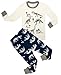 shelry Children Pajamas Cotton Dinosaur Kids Clothes Boys Size 5Y