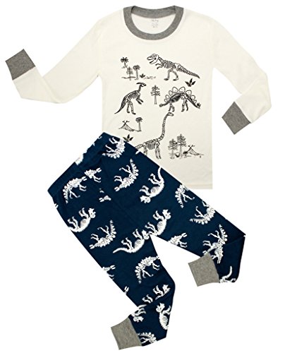 Children Pajamas Cotton Dinosaur Kids Clothes Boys Size 6Y