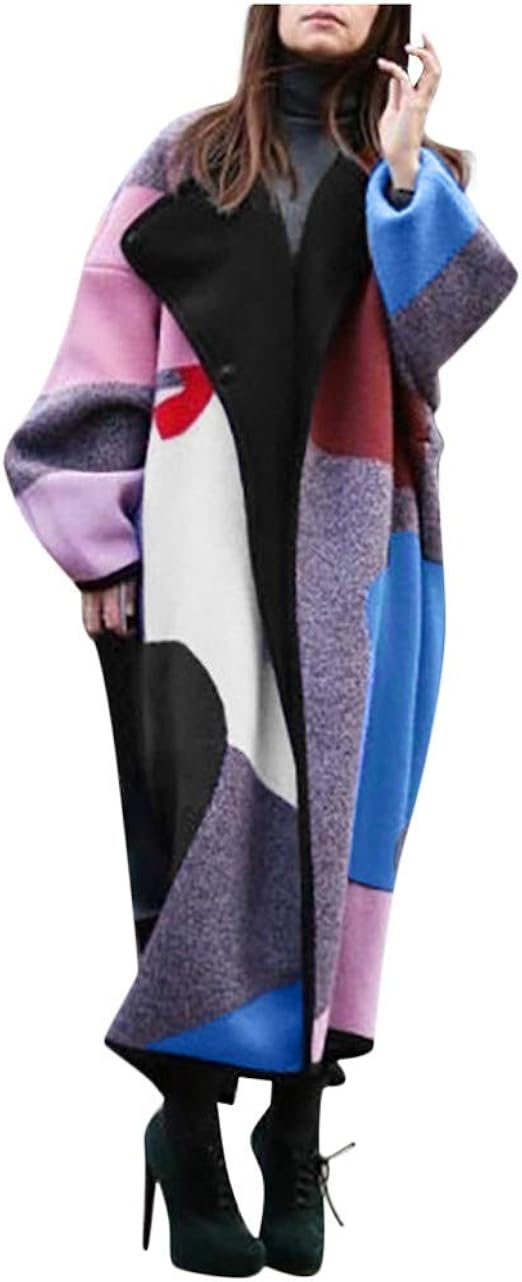 Winterjacke Damen Lang Parka - Warme Gefütterte Jacke Mit Kapuze