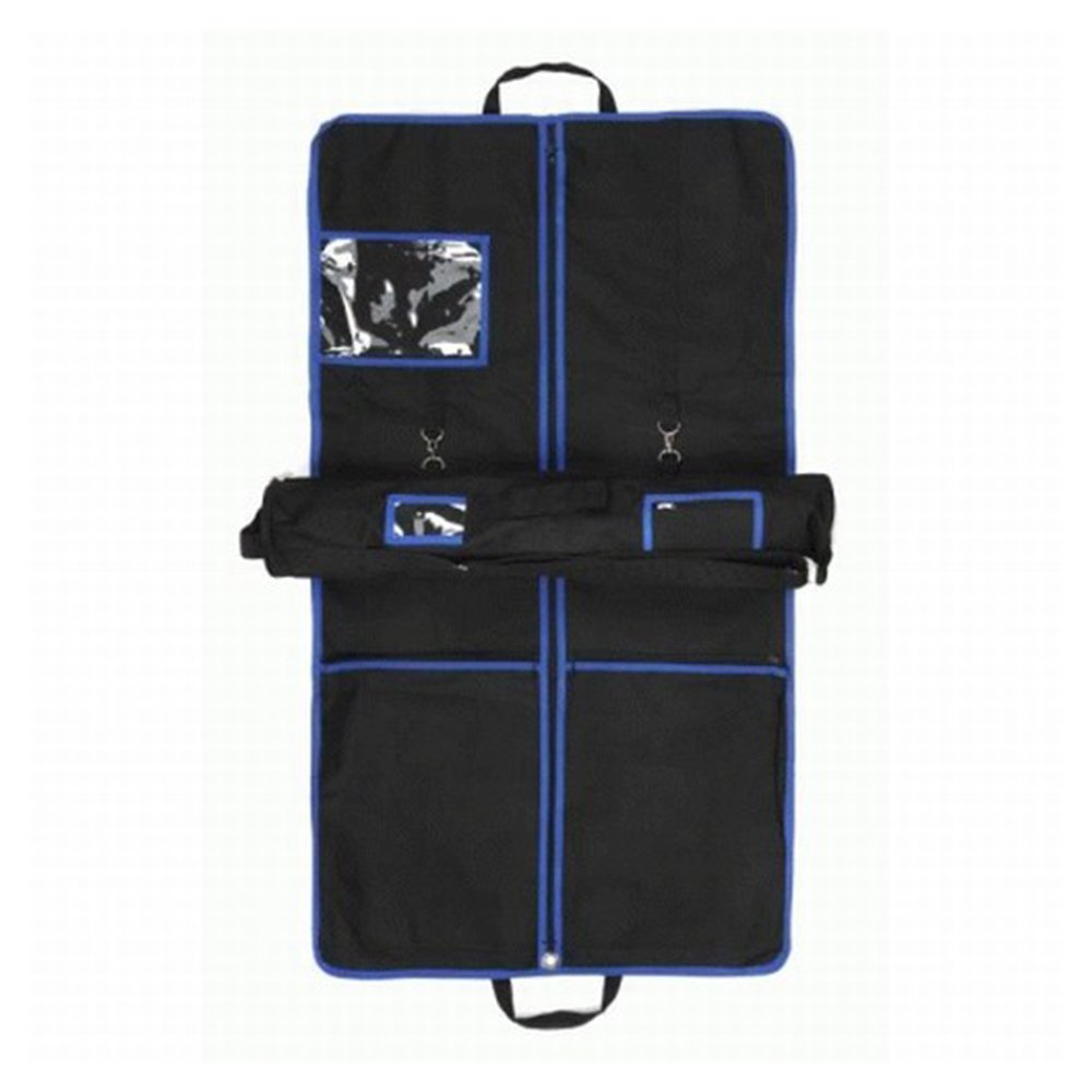 The Scotland Kilt Company Travel Safety Protector for Highland Kilt Outfit in Black - Durable Suit Carrier with Kilt Roll - One Size