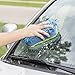 BlizeTec Car Wash Sponge 2 Stylist Microfiber Cleaning Car Scrub Pad and Towel