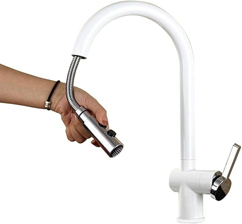 Faucet Brass Adjustable Kitchen Faucet Swivel Spout Kitchen Faucet