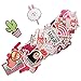Homyu Stickers 50-Pcs PVC Decals Pink Teenage Dream Romance of Teenage Girls Waterproof Sunlight-Proof DIY Ideals for Cars Motorbikes Skateboard Spinner Luggages Laptops