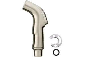 Sink Sprayer Replacement, Universal Kitchen Sink Sprayer,Houtingmaan Sink Sprayer Head, Brushed Nickel