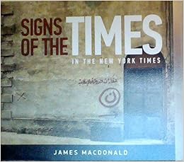 Signs Of The Times In The New York Times 2 Cds James Macdonald Amazon Com Books