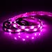 Excelvan 2M/6.6FT IP65 Waterproof Flexible Color Changing RGB SMD 5050 60 LEDs DC 5V Battery-powered LED Strip Light with Mini Controller