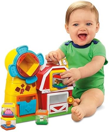 fisher price peek a blocks wagon