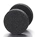 Men Women 6-12MM Black Sand Matt Screw Stud Earrings, Cheater Fake Plugs Gauges Illusion Tunnel
