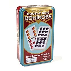 Pressman Double 12 Color Dot Dominos in A