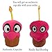 Baby Chica Nightmare Cupcake Horror Front & Back 16