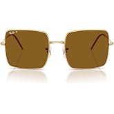 Ray-Ban Sunglasses for Women - 0RBR0104S Square Reversed | Ray-Ban Sunglasses - Non-Polarized Lenses, Metal Frame Designer Sunglasses Womens
