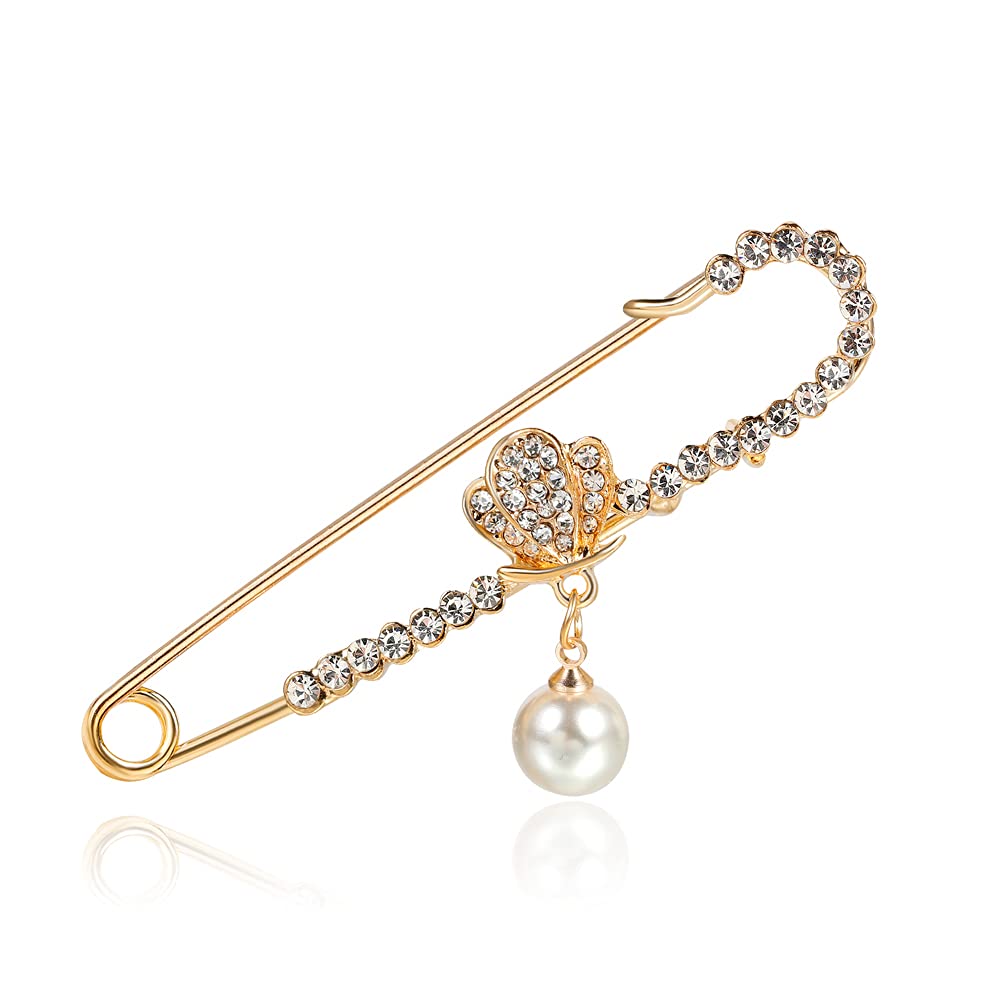 COLLECT COLLECT Women's Pin Butterfly Pearl