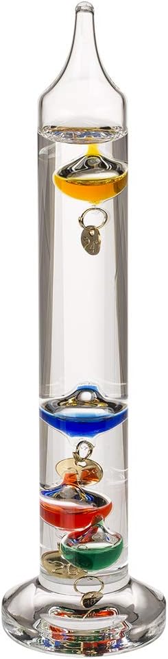 ootb 18cm Glass Galileo Thermometer, blue, 71/3197, 18 cm - Image 3