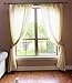 QIQU Tap Right Into Window Frame for Window Bedroom Home Decoration, Set of 6, Black