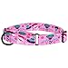 CollarDirect Martingale Collars for Dogs Heavy Duty Floral Pattern Female Safety Nylon Training Wide Collar Flower Design Large Medium (M, Neck Size 12″-17″, Black)thumb 4