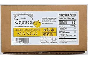 Chimes Mango Ginger Chews, 16 Ounce (Pack of 1)