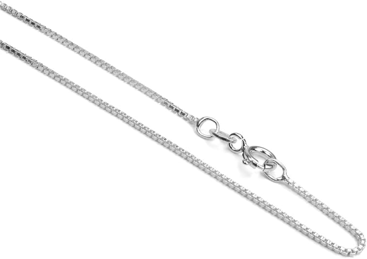 Argent 925/1000 Chaîne italienne 1mm (maille